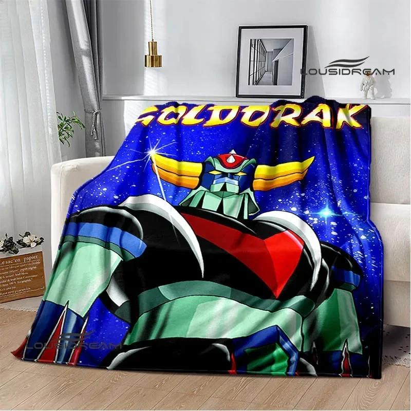 UFO ROBO GRENDIZER GOLDORAK Printed Blankets Warm Flannel Blankets Soft and Comfortable Blanket Bed Linings Birthday Gift