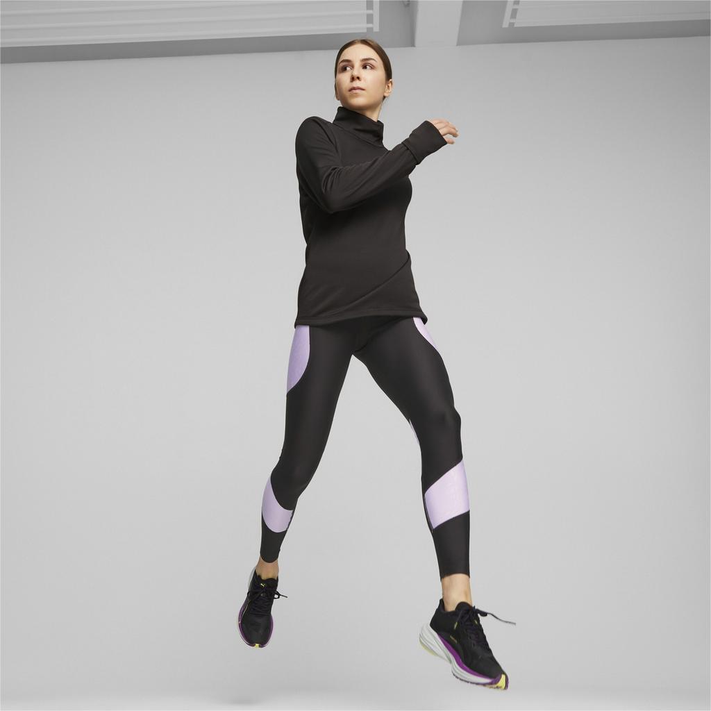 Puma Run Micro Fleece Sweatshirt 1/2 Zip 52405501 R Xs