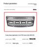 Compatible Grille Middle Net for Ford F150 (2009-2014)