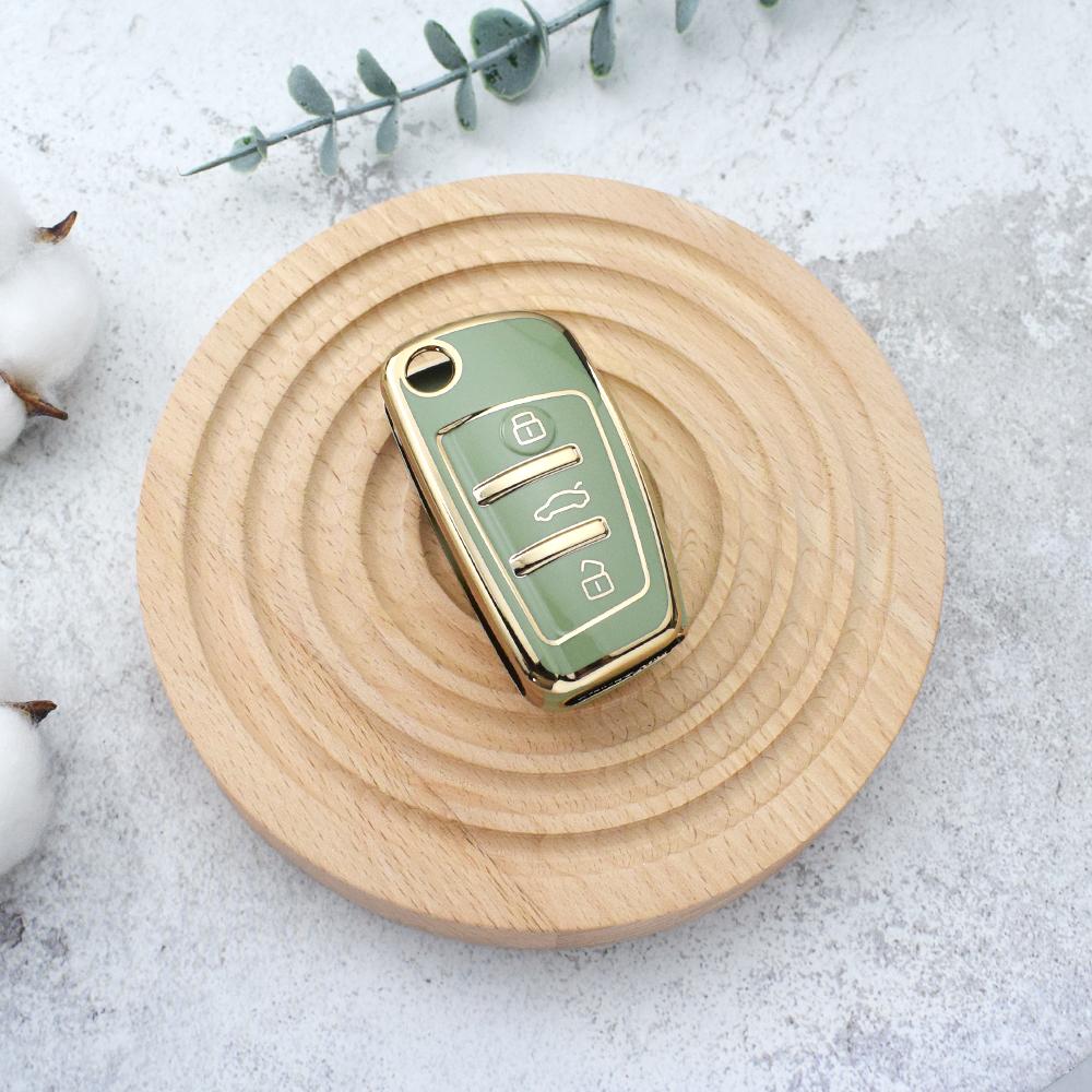 

Чехол для ключей из ТПУ, брелок для A1 A3 A4 8P 8L 8V A5 B6 B7 A6 A7 C5 C6 Q3 Q5 Q7 4F S3 S4 S6 RS3 TT