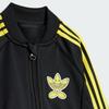 adidas Originals X Smileyworld Collaboration Casual Sports Suit Sst Striped Comfortable Versatile Jacket Simple Soft Long Pants Baby Suit Black JD2874