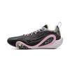 Scarpe da Basket Basse Li Ning DLO1 Ammortizzazione Rimbalzo Presa Nere Grigie da Uomo ABPV009-5