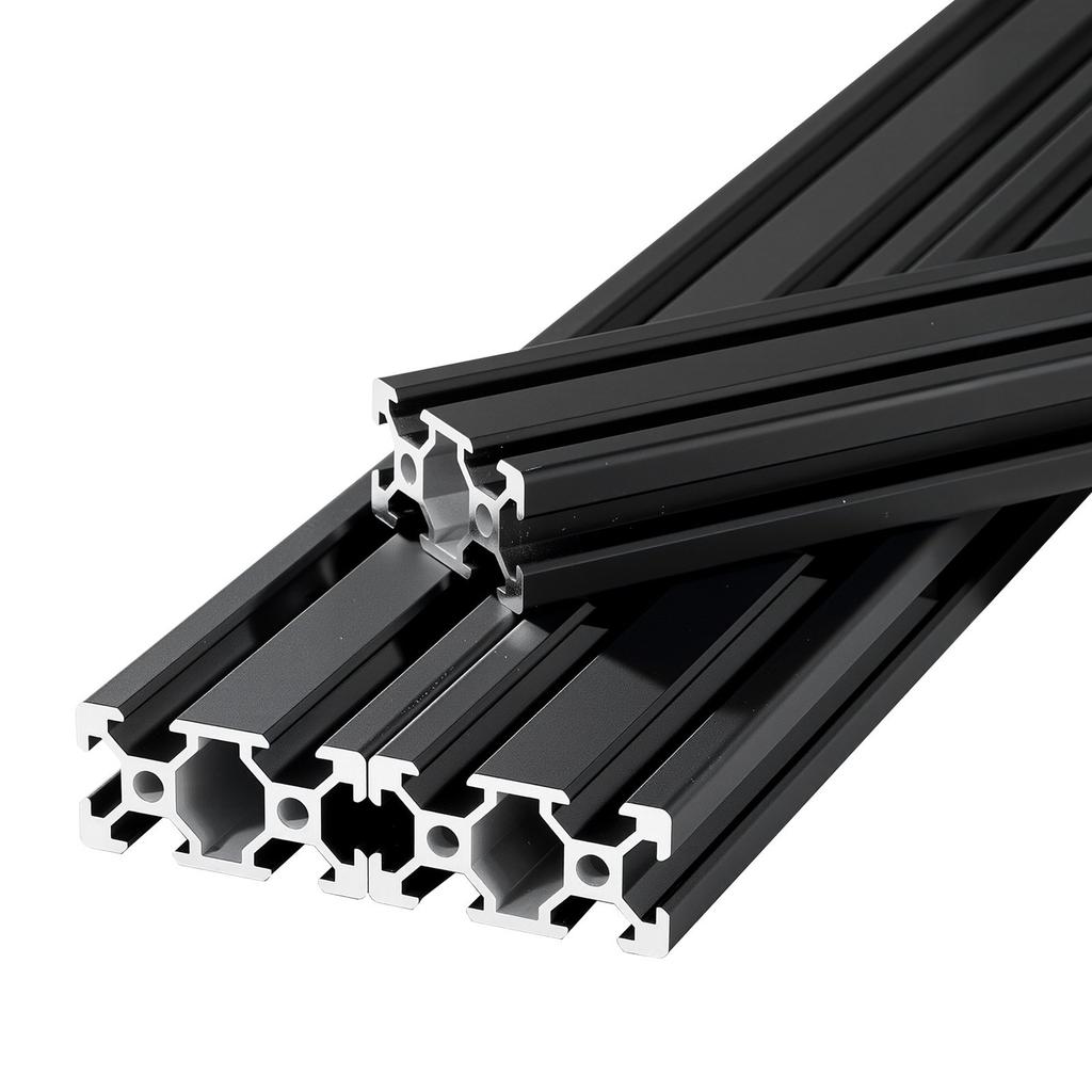 5PCS 2040 Aluminum Extrusion Profile, 78.74 Inch 2000 mm, V Slot European Standard Anodized Linear Rail, High-Strength Extruded Aluminum Rail, for 3D
