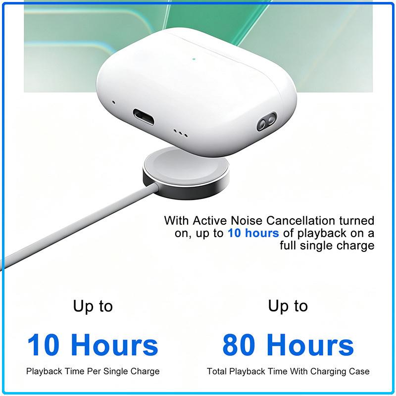 Bluetooth AirPods Pro 3. Generation In-Ear True Wireless Kopfhörer Präziser Klang IPX4 Wasserdicht USB-C Ladefunktion Einzelhandelsverpackung