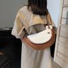 Plush Large-capacity Dumpling Bag Women's New Autumn and Winter Popular Versatile Shoulder Messenger Bag Commuter Bag