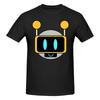 Sprunki Happy Mr Fun Bot Robot Head Not Easy To Deform Tshirtartistic Style Dark Color Schemes Short Sleeve