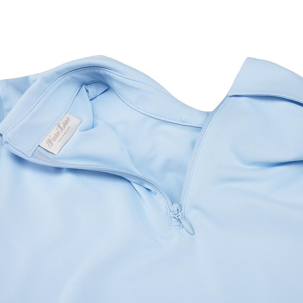 FAIRLIAR GOLF Petit Scarf Set T-Shirt (Blue)