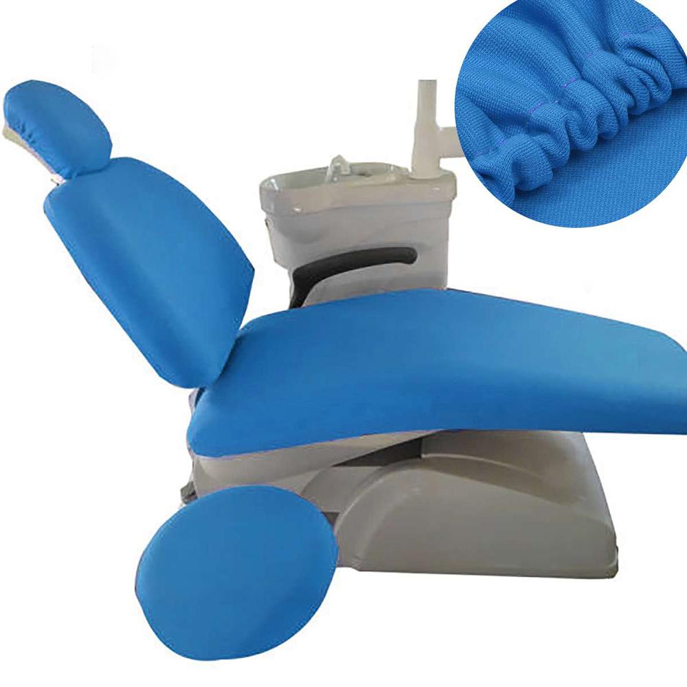 1Ensemble Housse de Siège de Fauteuil Dentaire Housse Protectrice Haute Élasticité Matériel de Dentiste Instrument de Dentisterie Kit de Protection de Siège