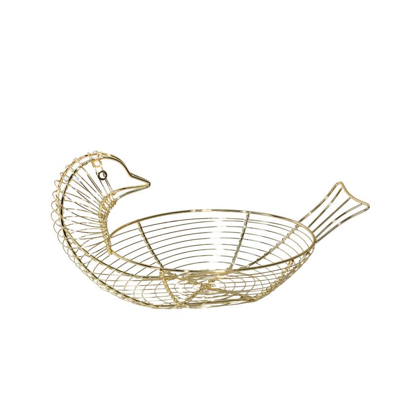 

Металлическая скандинавская фруктовница, корзина для фруктов в гостиную, железная конфетница, корзина для хранения, стойка для хранения яиц