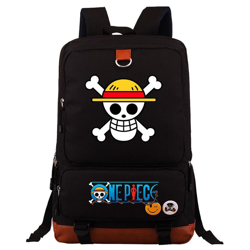 Anime Cartoon Print Teen Student Schoolbag Large Capacity Travel Bag Men And Women Backpack