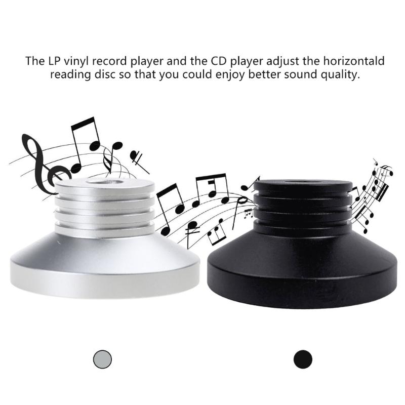 7-Zoll 45 U/min Vinyl Schallplattenadapter Metall Schallplattenstabilisatoren für überlegenes Audiophilen-Erlebnis