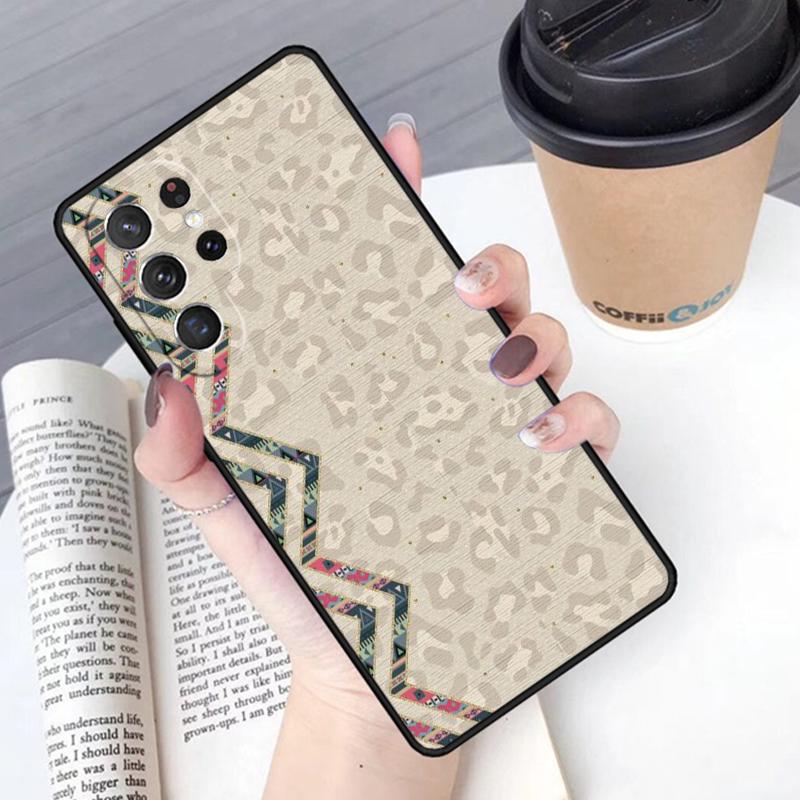 Boho Gypsy Bohemian Phone Case Cover For Samsung Galaxy S24 S25 Ultra S21 S22 Ultra S10E Note 10 Plus Note 20 FE S23