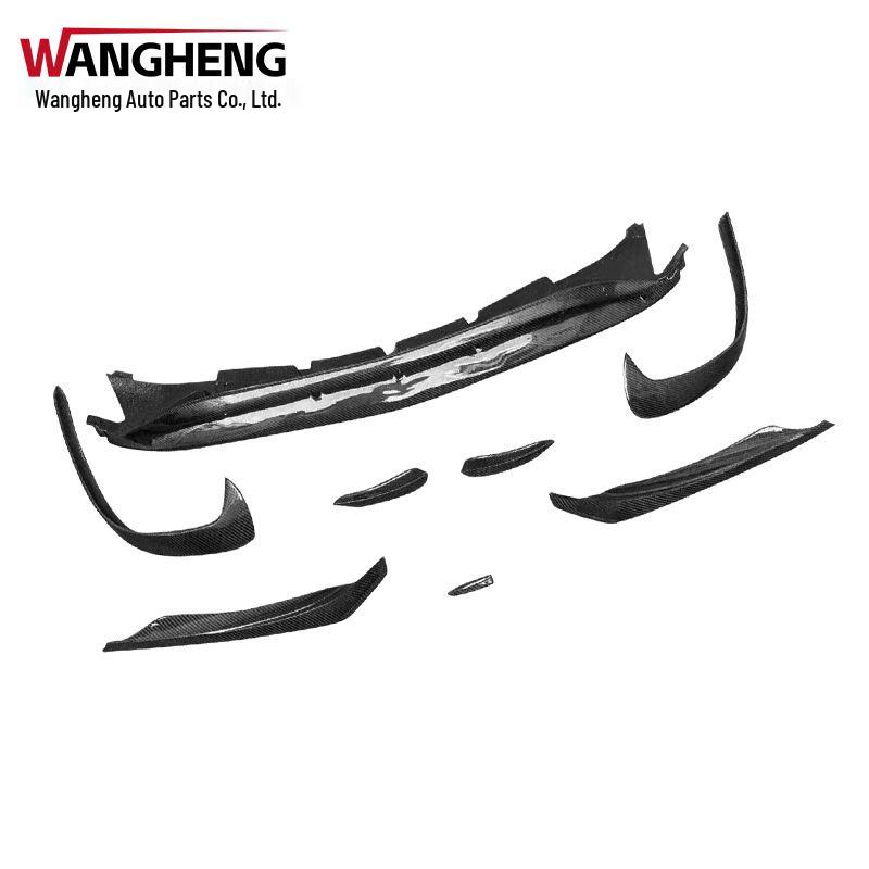 Mercedes-Benz A45 W176 AMG Front Lip Diffuser & Carbon Fiber Splitter Canard
