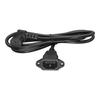 90 Degree C14 Female To C13 Male Power Cable Sturdy Copper Extension Convenient Accessory for Scanner Equipment