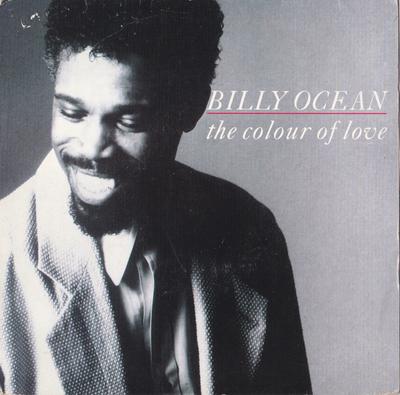 7inch Record BILLY OCEAN - The Colour Of Love BOS3 Jive 1988 UK Soul/Funk Used