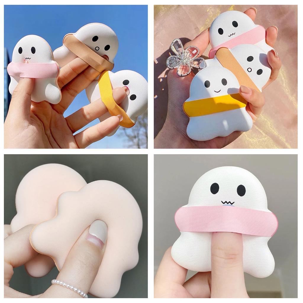 1pc Nette Cartoon Weiche Kosmetik Puff Luft-Kissen Concealer Pulver Make-Up Schwamm Glatte Puff Schönheit Werkzeuge Nass Trocken dual Verwenden