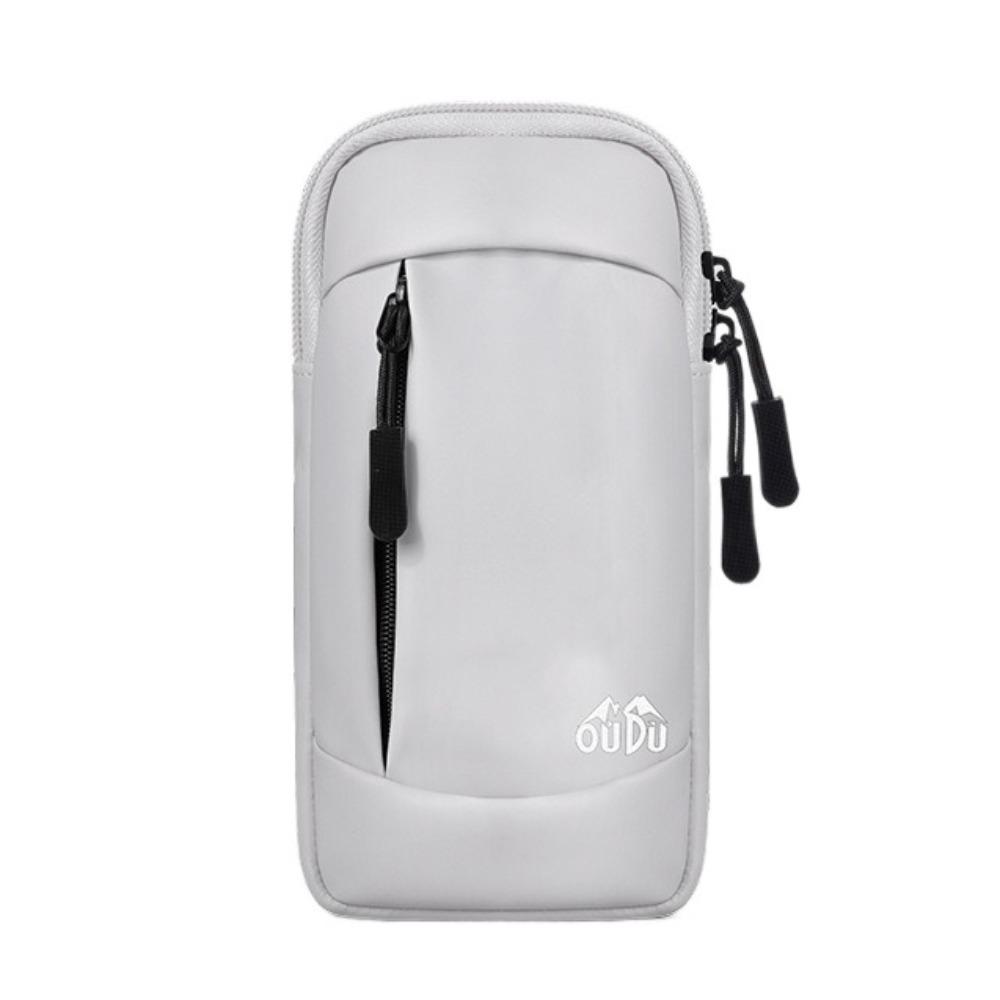 

Водонепроницаемая сумка на руку для телефона для бега, плечевой ремень, повязка на руку, спортивная сумка для телефона, тренажерный зал, йога, велоспорт grey style 1