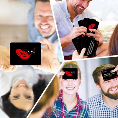 50 Couple Cards, Couple Small Cards, English Love Exchange Coupons, Couple Love Rewards, Sweet Couple Cards