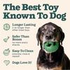 Dog Chew Toy for Small To Large Breeds Leak Food Fillable Treat Ball Teether Silicone Training Toy To Relieve Boredom