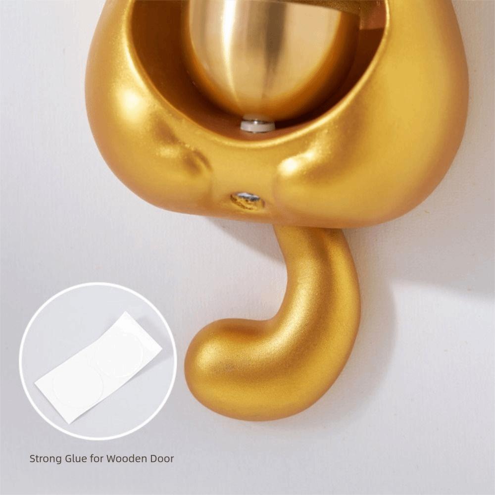 Lucky Cat Door Bell Magnetic Door Chime Ornaments Creative Wind Chime  for Door Wall