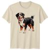 Bernese Mountain Dog Animals Dogs Unisexs TShirt Unisexs Tee Graphic Unisex Top