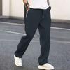 Men's Casual Elastic Waistband Drawstring Breathable Color Pants