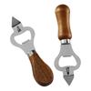 Steel Bottle Opener with Ergonomic Handle Wine Bottle Opener Beer Cap Remover