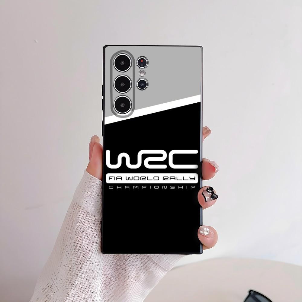 

Cool W-Wrc Car Phone Case For Samsung Galaxy S25 S24 S22 S23 Ultra S21 S20 Plus 5G Frosted Non-Slip Full Cover Soft Case samsung S23 Plus
