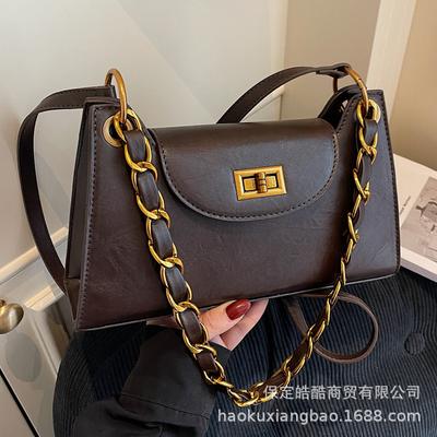 Premium Sense Bag Women's 2025 New Trendy Niche Armpit Bag Going Out To Work Commuting Single Shoulder Crossbody Small Square Bag