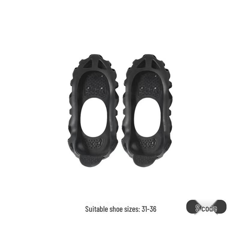 ML Outdoor 30-Tooth Silicone & Stainless Steel Ice Grips