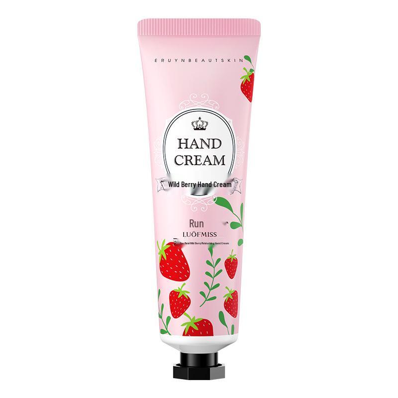 Luofan Meixi Dreamy Rose Hydrating Hand Cream with Cute Kitty Design