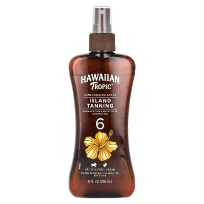 Island Tanning, Sonnenschutz-Ölspray, LSF 6, 8 fl oz (236 ml)