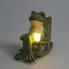 Frog Solar Light Outdoor Resin Lamp Ground Plug-in Outdoor Waterproof Light Suitable For Garden Courtyards Parks Decorative Lamp