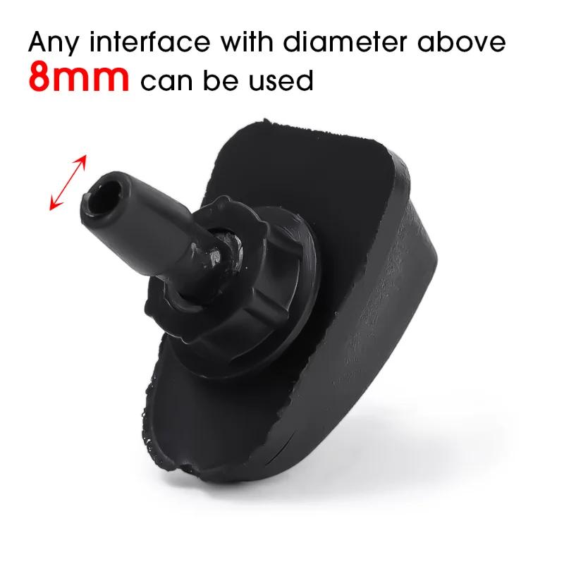 1/2 buc mașina parbriz față ștergător duză spălare Jet duze universale ventilator de apă gura de scurgere capac spălare ieșire reglare