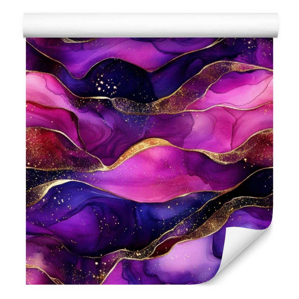 Ink Violet, Purple and Plum Wallpaper for Living Room and Bedroom 50x1000