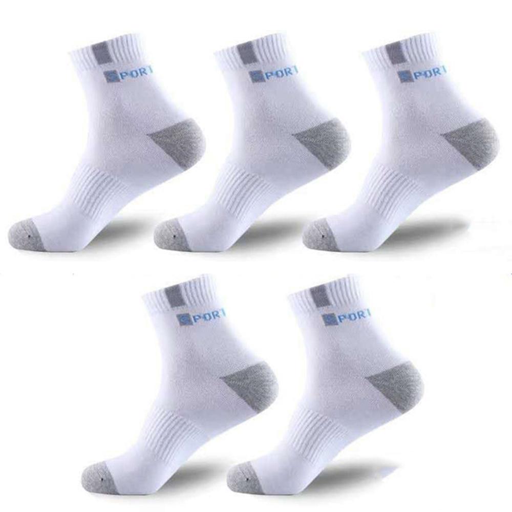 5Pair Bamboo Fiber Summer Spring Men Socks Breathable Cotton Sports Sock Breathable Deodorant Business Socks