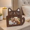 Wooden Photo Album Frame Animal Shapes Photo Display Rack Poster Frame  Home Decor