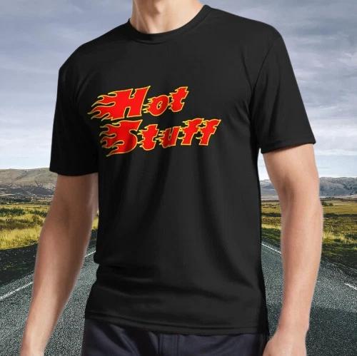 

New Shirt Hot Stuff Active T-Shirt Funny Size S - 5XL M