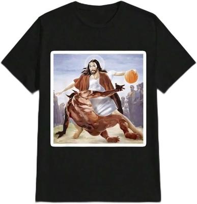 Jesus Playing Basketball T-shirt