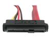 Câble Adaptateur - StarTech - SFF-8482 Vers SATA - 46 Cm - Alimentation LP4 - Rouge