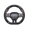 CIMF6 Ford ST Mondeo F150 Fusion Mustang EXPLORER ESCAPE EDGE Fiesta Focus Kuga Ranger Car Carbon Fiber Ventilate Steering Wheel Cover