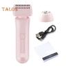 Double Heads Women Electric Shaver USB Rechargeable Waterproof Portable Face Body Bikini Area Arm Leg Hair Removal Epilator Razor Trimmer