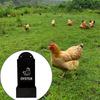 Large Capacity Metal Chicken Feeder with Weatherproof Design for Outdoor Use - Durable Poultry Feed Dispenser for Coop and