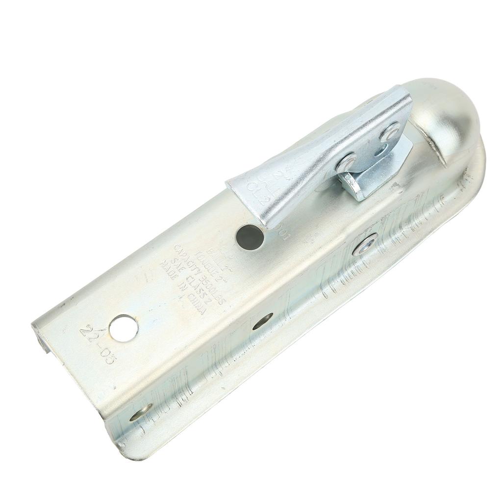 Anhängerkupplung mit gerader Zunge 50mm Kugelkupplung 50mm U-Profil 3500 Lastkapazität für 50mm Vierkantrohr