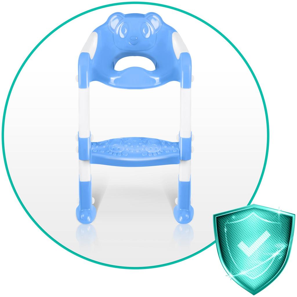 Ricokids 729100 Koala Toilet Seat Cover With Ladder, Blue