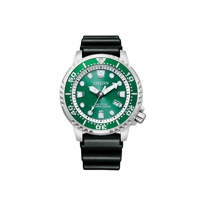 

CITIZEN Ecology Drive Collection Light Powered Quartz Movement Stainless Steel Strap Watch BN0158-18X Green Dial