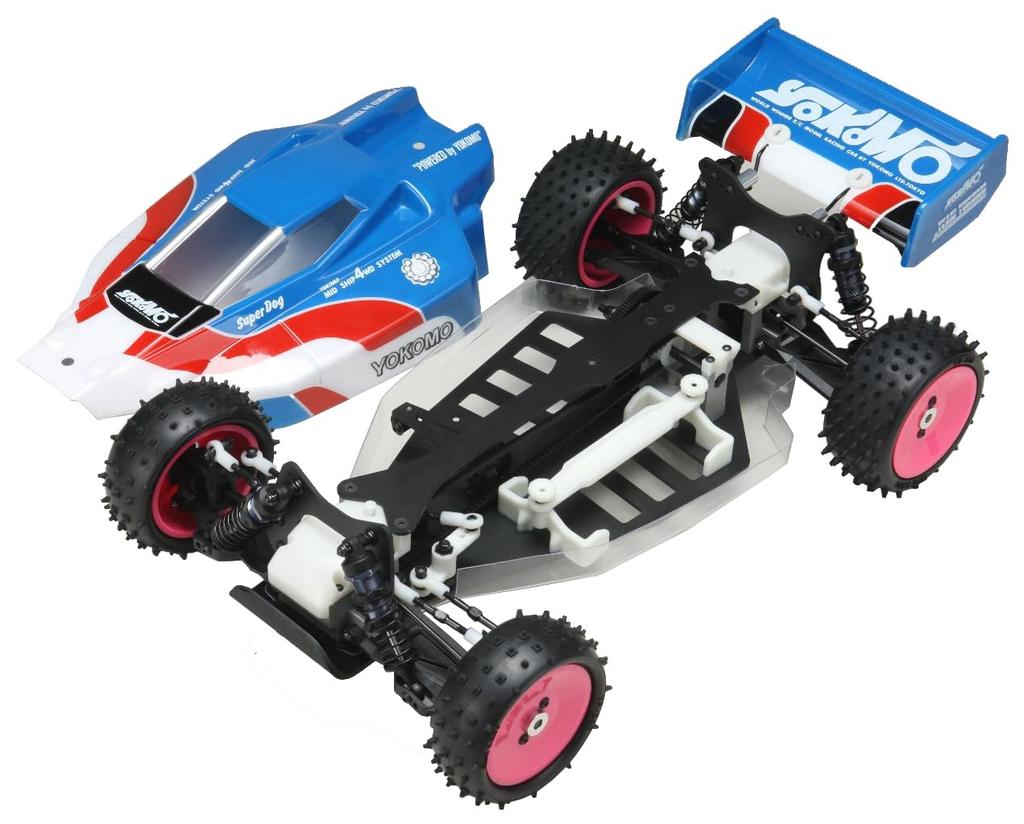 YOKOMO Super Dogfighter Works '91 Reproduction Model Competition Off-Road Car Kit, Electric Radio Control, YZ-W91