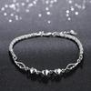 Mode 925 Sterling Silber Armband für Frauen elegante Geliebte Kette Luxus Schmuck Hochzeit Party Frauen Geschenke