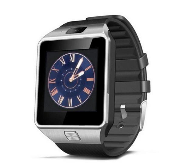 

DZ09 Smartwatch: Bluetooth, Heart Rate Monitor, Blood Pressure, Sleep Tracking, Call Alerts, Pedometer. серебряный серый