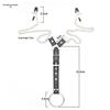 Adjustable Nipple Clamps & Penis Ring Set for Men - Erotic Adult Device